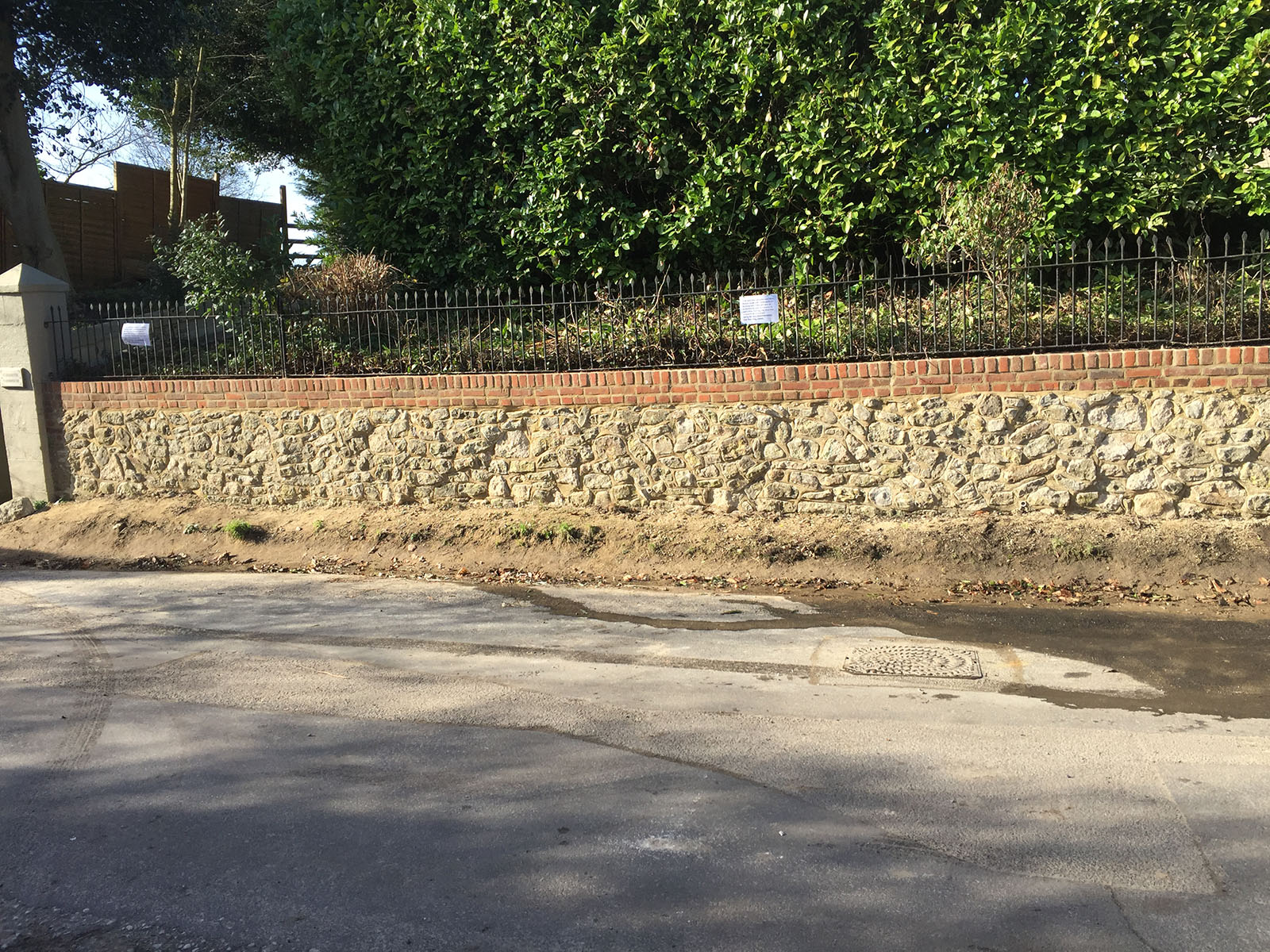 ragstone wall