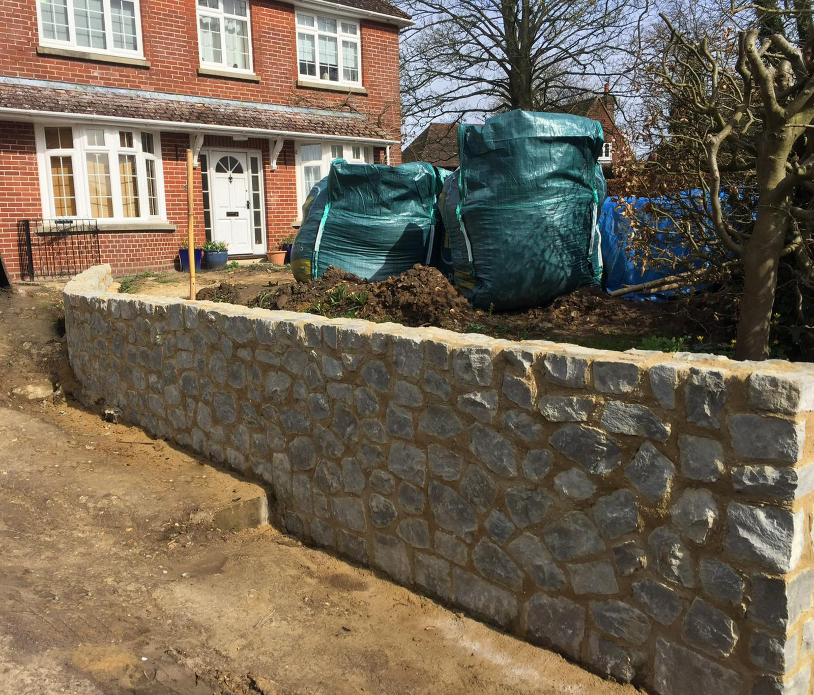 Ragstone Wall