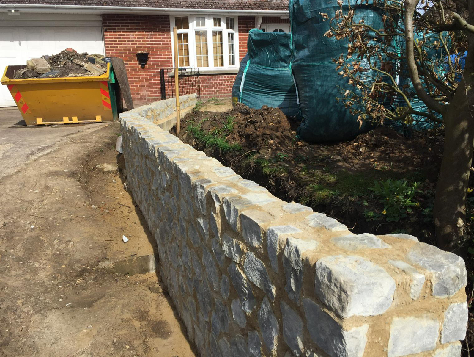 Ragstone Wall