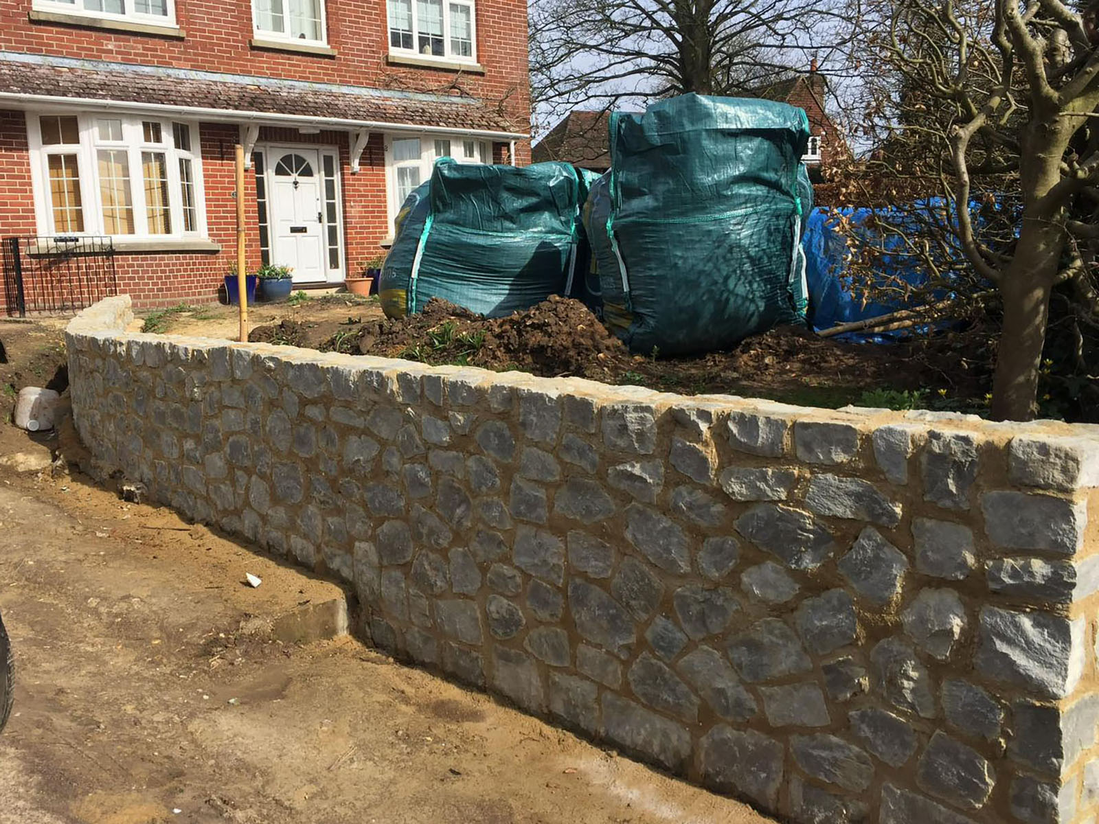 Ragstone Wall